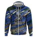 Montford Point Marines 1940s Est Zip Hoodie The Right To Fight 20000 Military Camouflage Art