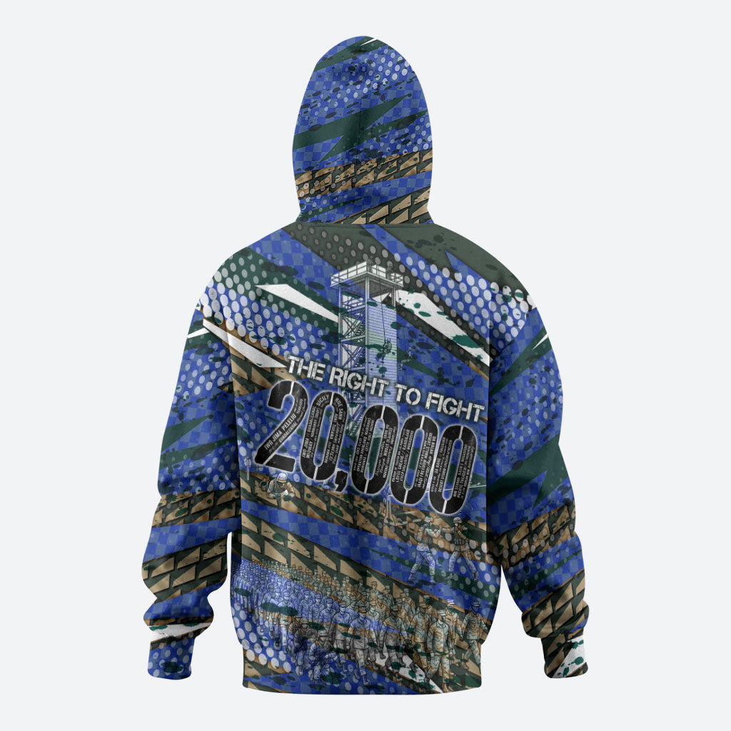 Montford Point Marines 1940s Est Zip Hoodie The Right To Fight 20000 Military Camouflage Art