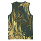 Montford Point Marines Overcoming Basketball Jersey Military History Camouflage Art