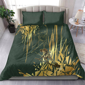 Montford Point Marines Overcoming Bedding Set Military History Camouflage Art