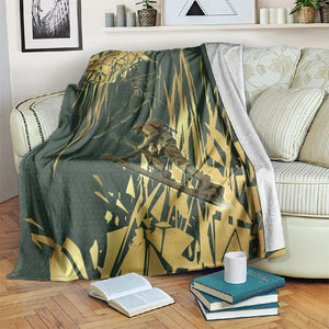 Montford Point Marines Overcoming Blanket Military History Camouflage Art