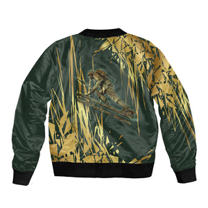Montford Point Marines Overcoming Bomber Jacket Military History Camouflage Art