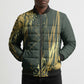 Montford Point Marines Overcoming Bomber Puffer Jacket Military History Camouflage Art