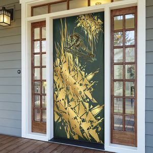 Montford Point Marines Overcoming Door Cover Military History Camouflage Art