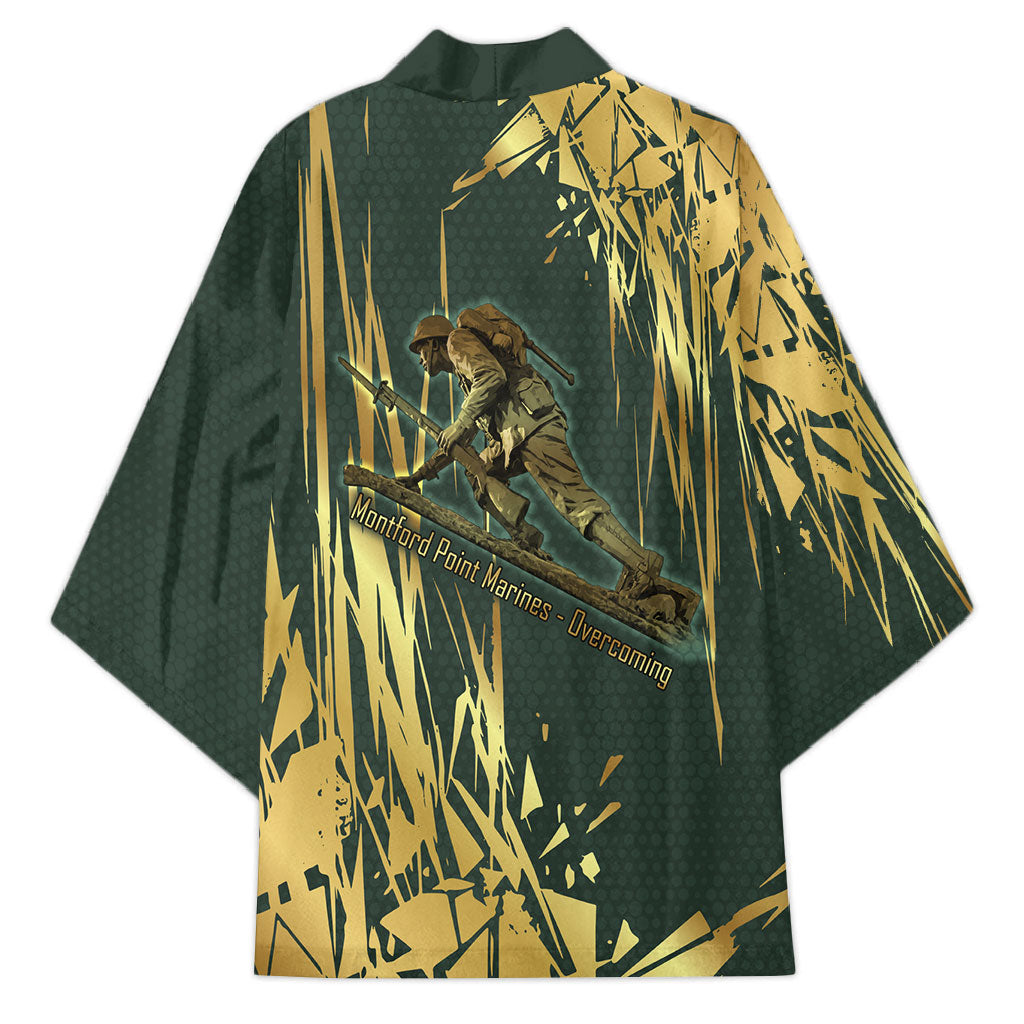 Montford Point Marines Overcoming Kimono Military History Camouflage Art