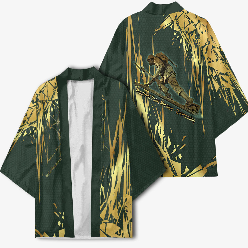 Montford Point Marines Overcoming Kimono Military History Camouflage Art