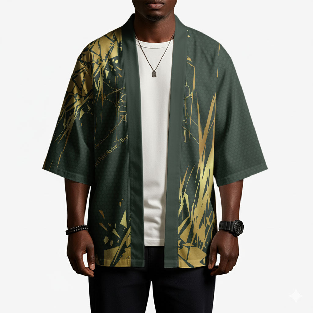 Montford Point Marines Overcoming Kimono Military History Camouflage Art