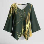 Montford Point Marines Overcoming Kimono Sleeve Blouse Military History Camouflage Art