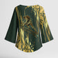 Montford Point Marines Overcoming Kimono Sleeve Blouse Military History Camouflage Art