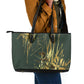 Montford Point Marines Overcoming Leather Tote Bag Military History Camouflage Art
