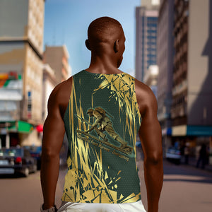 Montford Point Marines Overcoming Men Tank Top Military History Camouflage Art