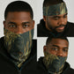 Montford Point Marines Overcoming Neck Gaiter Military History Camouflage Art