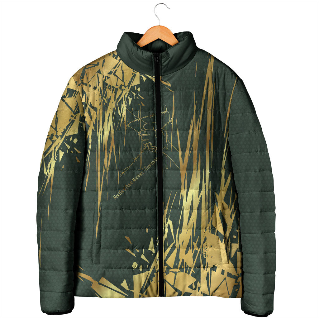 Montford Point Marines Overcoming Padded Jacket Military History Camouflage Art