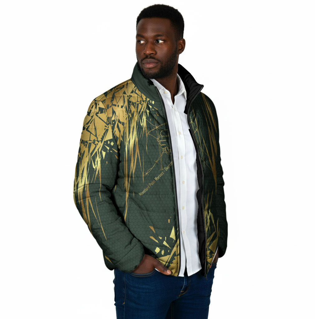 Montford Point Marines Overcoming Padded Jacket Military History Camouflage Art