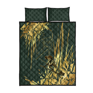 Montford Point Marines Overcoming Quilt Bed Set Military History Camouflage Art