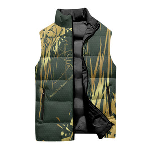 Montford Point Marines Overcoming Sleeveless Puffer Jacket Military History Camouflage Art