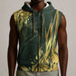 Montford Point Marines Overcoming Sleeveless Zip Hoodie Military History Camouflage Art