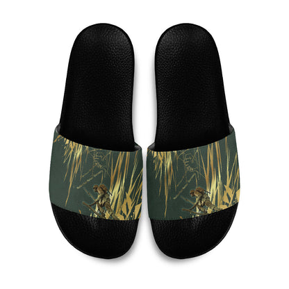 Montford Point Marines Overcoming Slide Sandals Military History Camouflage Art