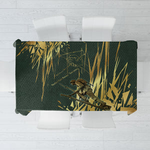 Montford Point Marines Overcoming Tablecloth Military History Camouflage Art