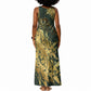 Montford Point Marines Overcoming Tank Maxi Dress Military History Camouflage Art