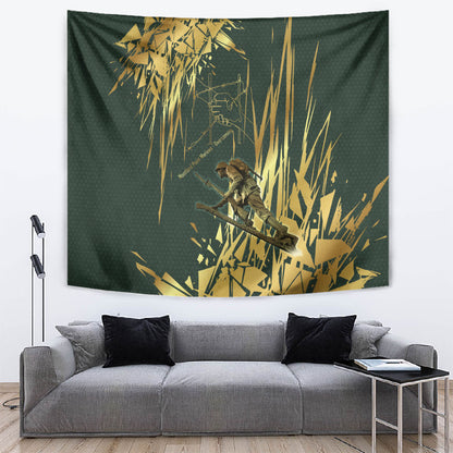 Montford Point Marines Overcoming Tapestry Military History Camouflage Art