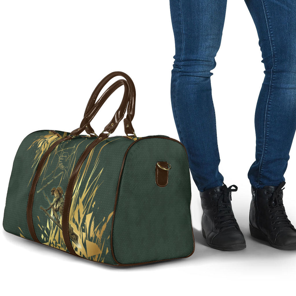Montford Point Marines Overcoming Travel Bag Military History Camouflage Art