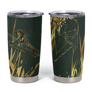 Montford Point Marines Overcoming Tumbler Cup Military History Camouflage Art