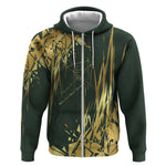 Montford Point Marines Overcoming Zip Hoodie Military History Camouflage Art