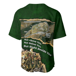 Montford Point Marines Not Above You Baseball Jersey Iwo Jima Military Map Camouflage Vintage Art