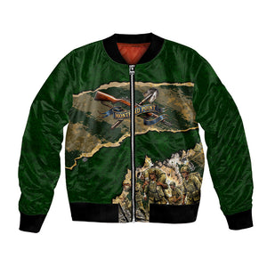 Montford Point Marines Not Above You Bomber Jacket Iwo Jima Military Map Camouflage Vintage Art