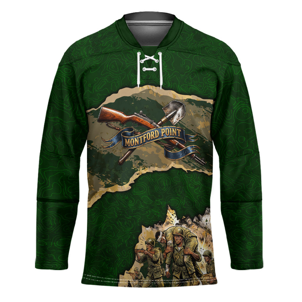 Montford Point Marines Not Above You Hockey Jersey Iwo Jima Military Map Camouflage Vintage Art
