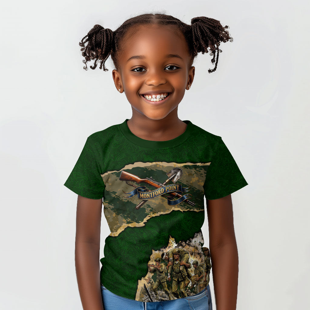 Montford Point Marines Not Above You Kid T shirt Iwo Jima Military Map Camouflage Vintage Art