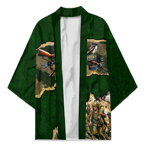 Montford Point Marines Not Above You Kimono Iwo Jima Military Map Camouflage Vintage Art