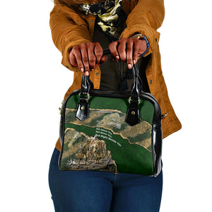 Montford Point Marines Not Above You Shoulder Handbag Iwo Jima Military Map Camouflage Vintage Art