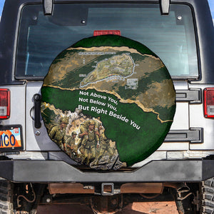 Montford Point Marines Not Above You Spare Tire Cover Iwo Jima Military Map Camouflage Vintage Art