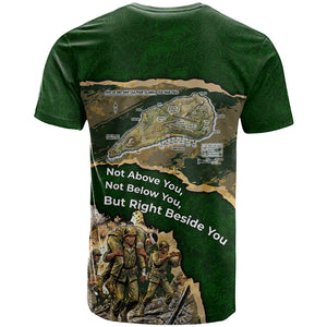 Montford Point Marines Not Above You T shirt Iwo Jima Military Map Camouflage Vintage Art