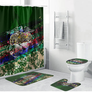 Montford Point Marines 1942 The First 20000 Bathroom Set Vintage Vinyl Record Camouflage Graffiti Art