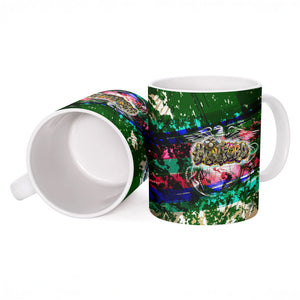 Montford Point Marines 1942 The First 20000 Ceramic Mug Vintage Vinyl Record Camouflage Graffiti Art