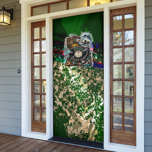 Montford Point Marines 1942 The First 20000 Door Cover Vintage Vinyl Record Camouflage Graffiti Art