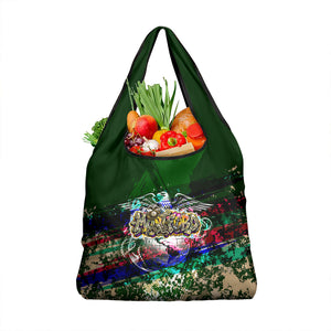 Montford Point Marines 1942 The First 20000 Grocery Bag Vintage Vinyl Record Camouflage Graffiti Art