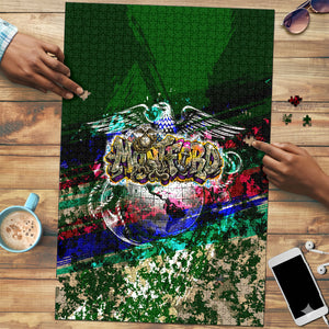Montford Point Marines 1942 The First 20000 Puzzle Vintage Vinyl Record Camouflage Graffiti Art