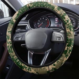 Montford Point Marines 1942 The First 20000 Steering Wheel Cover Vintage Vinyl Record Camouflage Graffiti Art