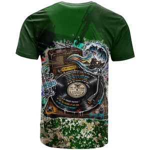 Montford Point Marines 1942 The First 20000 T shirt Vintage Vinyl Record Camouflage Graffiti Art