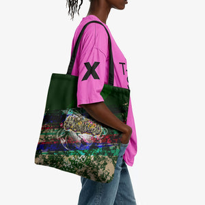 Montford Point Marines 1942 The First 20000 Tote Bag Vintage Vinyl Record Camouflage Graffiti Art