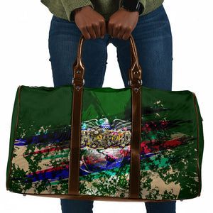 Montford Point Marines 1942 The First 20000 Travel Bag Vintage Vinyl Record Camouflage Graffiti Art