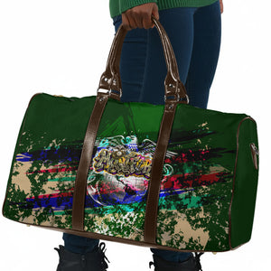 Montford Point Marines 1942 The First 20000 Travel Bag Vintage Vinyl Record Camouflage Graffiti Art