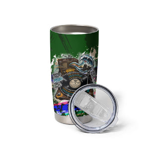 Montford Point Marines 1942 The First 20000 Tumbler Cup Vintage Vinyl Record Camouflage Graffiti Art