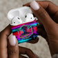 Montford Point Marines Legacy 1942 AirPods Case The Right To Fight Retro Glitch Vaporwave Art
