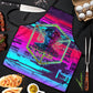 Montford Point Marines Legacy 1942 Apron The Right To Fight Retro Glitch Vaporwave Art