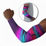 Montford Point Marines Legacy 1942 Arm Sleeves The Right To Fight Retro Glitch Vaporwave Art